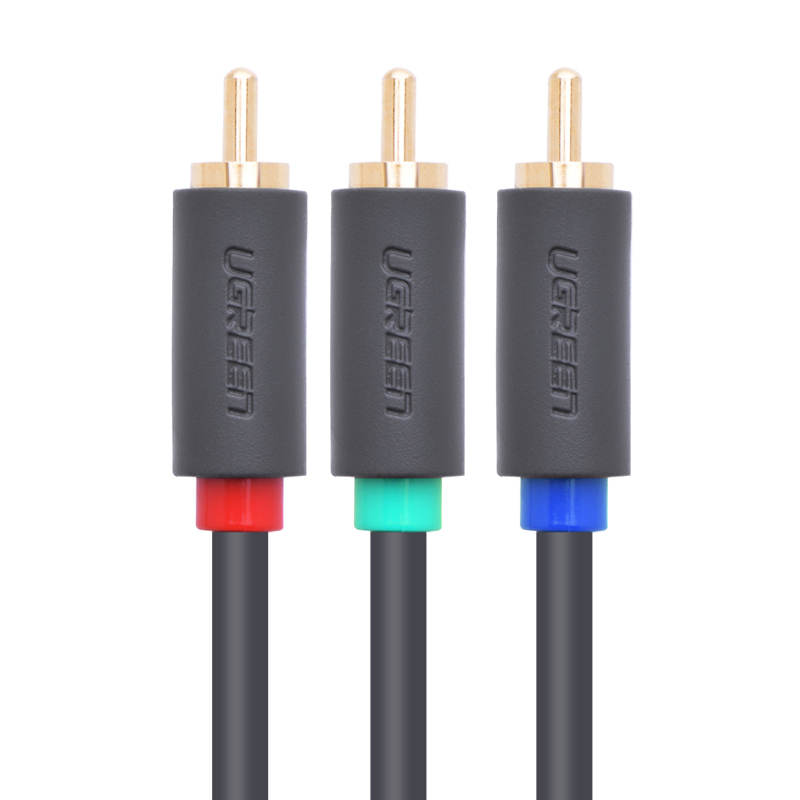 绿联AV106 YcbCr色差线AV线分量线视频线 1.5米 10535