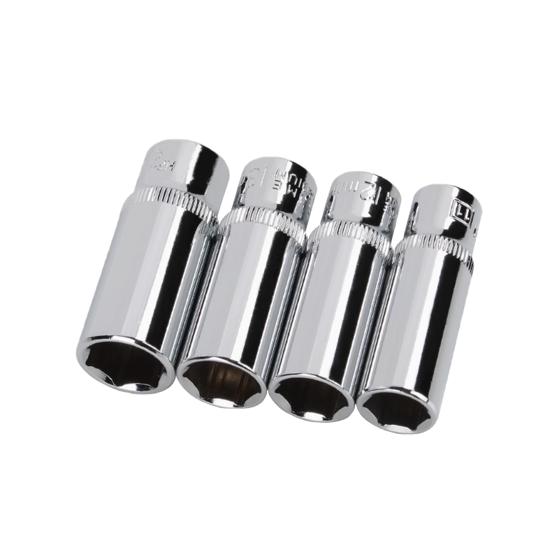 立伟铁牛1/4六角长套筒14mm/个高清大图