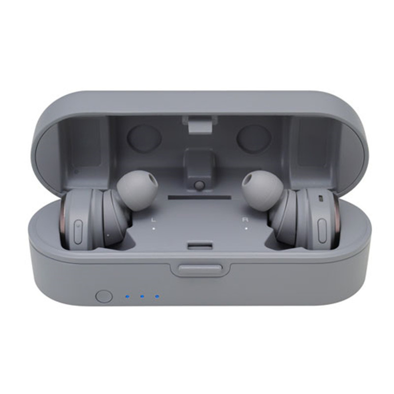 铁三角(audio-technica)ATH-CKR7TW 入耳式真无线耳机 灰色