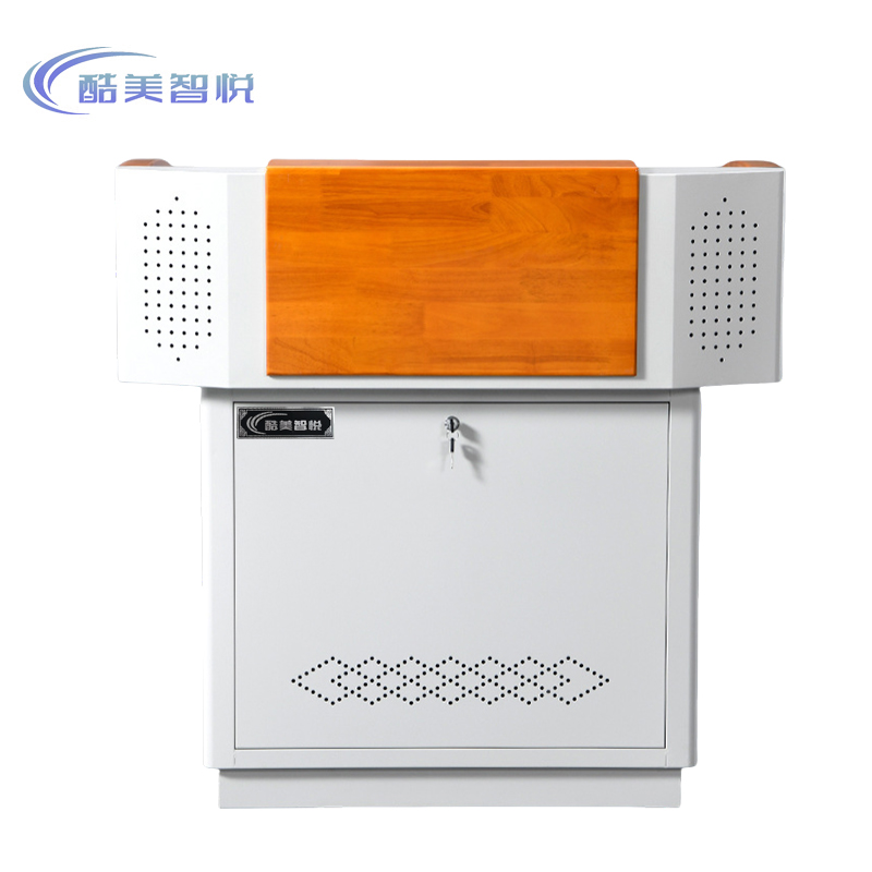 酷美智悦 多媒体讲台1000*700*1000mm KM-JZ347 台高清大图