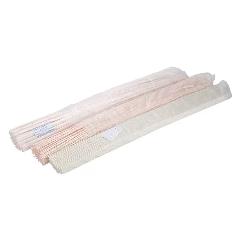 新运 黄腊管 3/4/5/6/8/10mm 包 白底红条 直径6mm100条/包压扁10mm