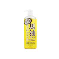 日本 Loshi 北海道马油面霜膏 220g+薏仁身体乳润体霜485ml 长效滋润保湿补水