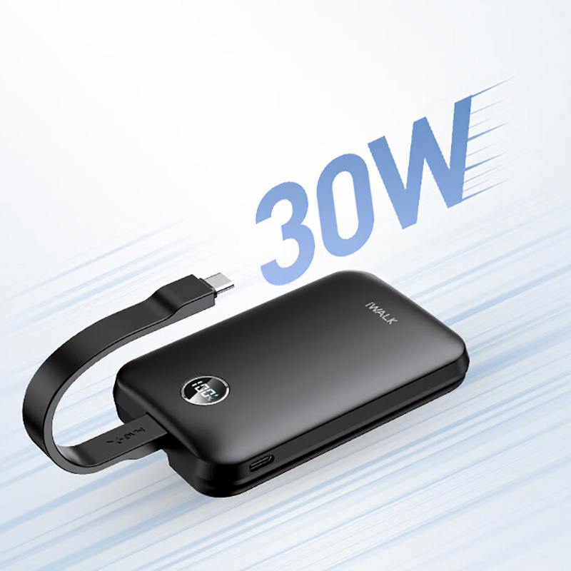 爱沃可(iWALK) MXB010 PowerHybrid移动电源 黑色