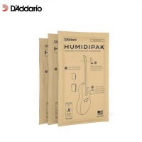 达达里奥(D'Addario) 美国进口吉他恒湿包 自动双向湿度控制通用型PW-HPRP-03 吉他双向恒温包3片装