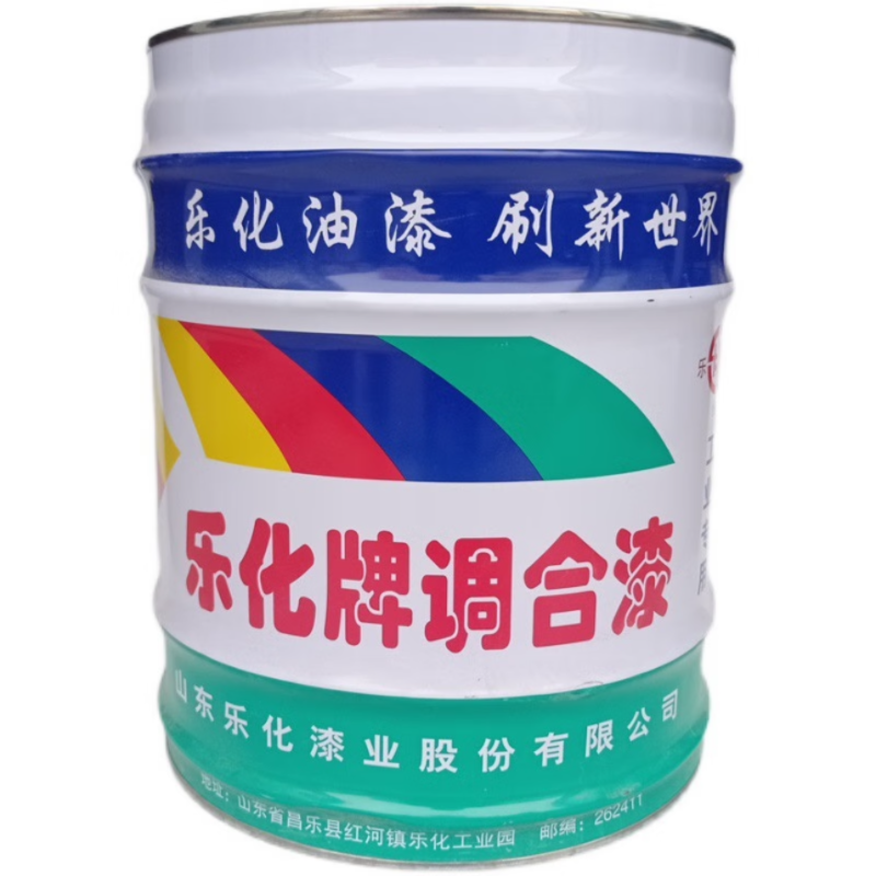 乐化牌调合漆蓝色油漆15KG