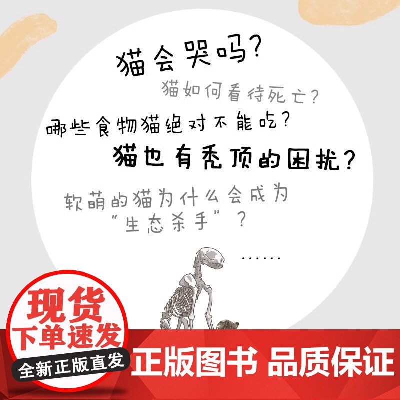 [央视网]总有一天会养猫正版书籍 斑斑著 献给所有人的猫生答案之书 动物百科全书十万个为什么 脑洞大开的有趣硬核科普读物高清大图