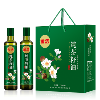 金浩纯茶籽油食用油礼盒装750ML*2
