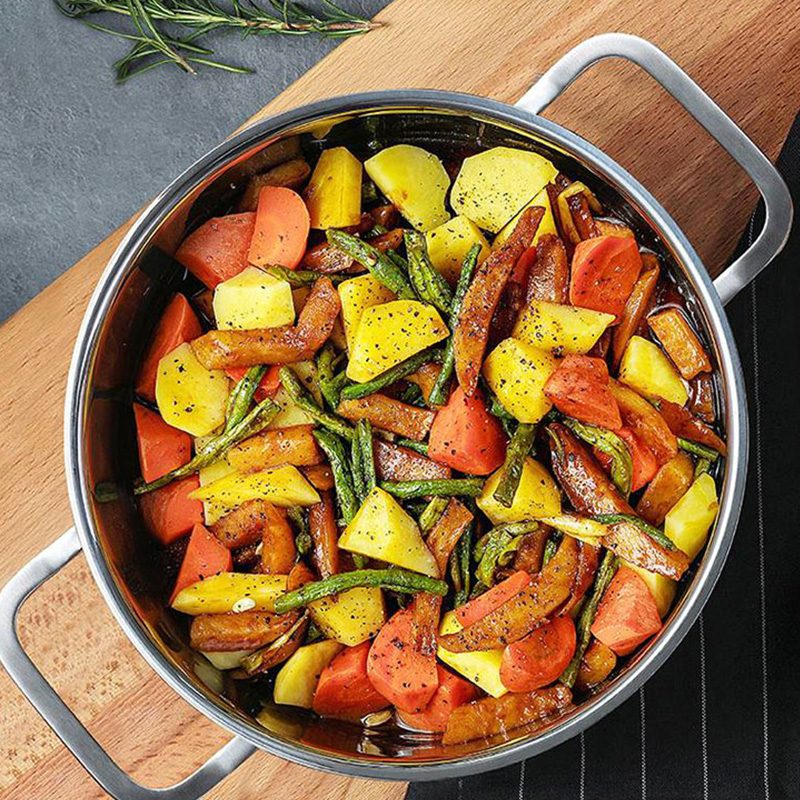 双立人炖锅16cm不锈钢双耳炖煮锅汤锅66602-160-922高清大图