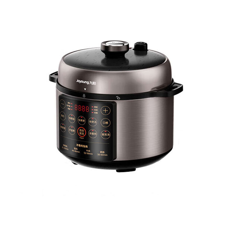 九阳(Joyoung) 多功能电压力锅 电压力煲5层铜匠厚釜10大功能菜单 5L 榛果金 Y-50C31
