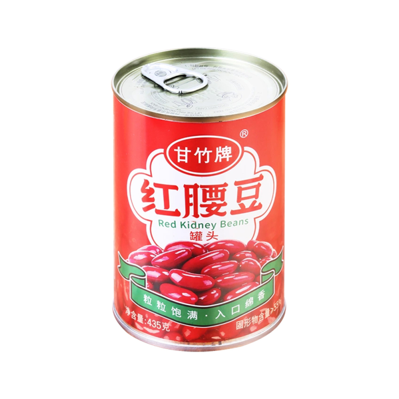 甘竹牌红腰豆罐头435g*2罐广东特产即食零食罐头下饭酒菜预制菜