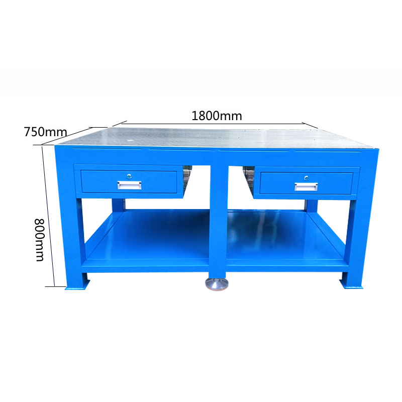 豫仲迈 重型钳工工作实训操作台1800*750*800mm两抽/张