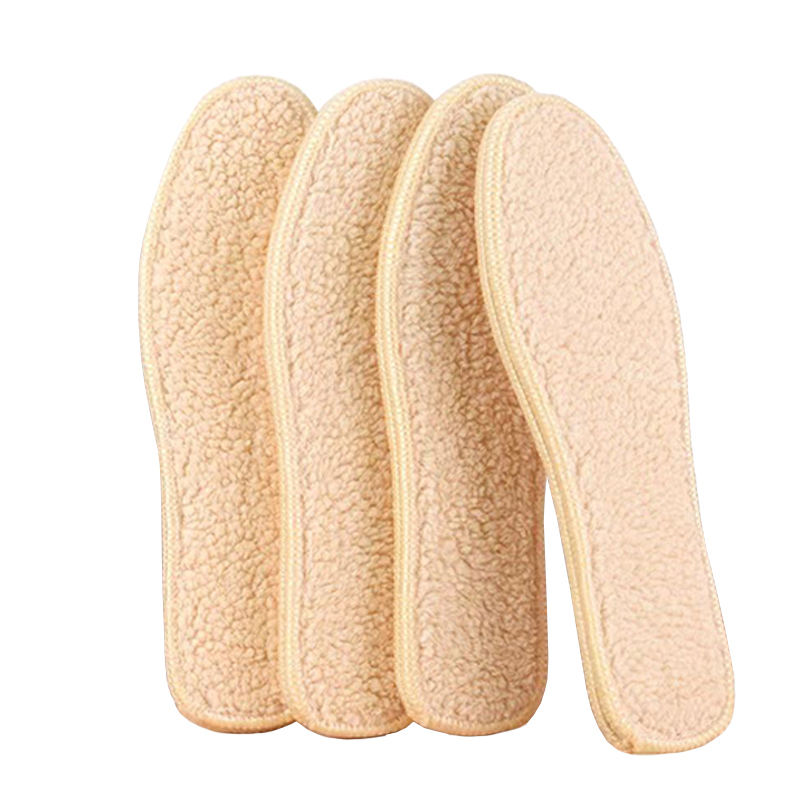 炯毅 羊毛毡鞋垫男女通用保暖吸汗秋冬运动皮鞋垫 鞋垫 暖羊绒 37码 双高清大图