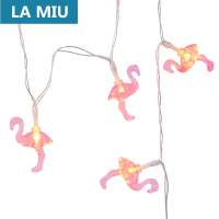 苏宁放心购LA MIU家装火烈鸟灯串LED彩灯闪灯串灯ins少女心房间布置卧室宿舍网红装饰灯火烈鸟款4米40灯【电池款】