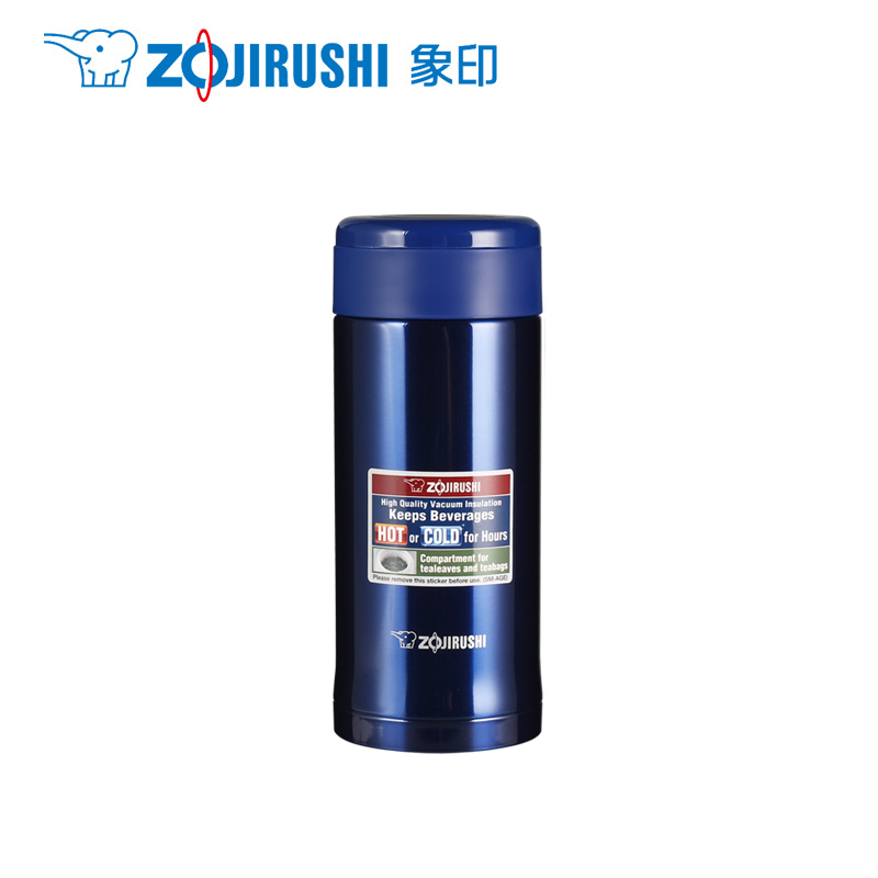 象印(ZO JIRUSHI)保温杯SM-AGE35 进口304不锈钢双层真空保冷保温杯情侣水杯子商务保温水杯 360ML