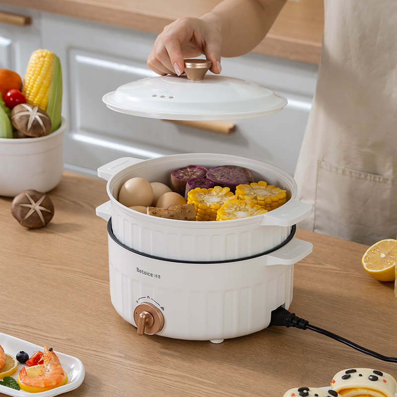 佰造乐享多功能电火锅BZ-HG185高清大图