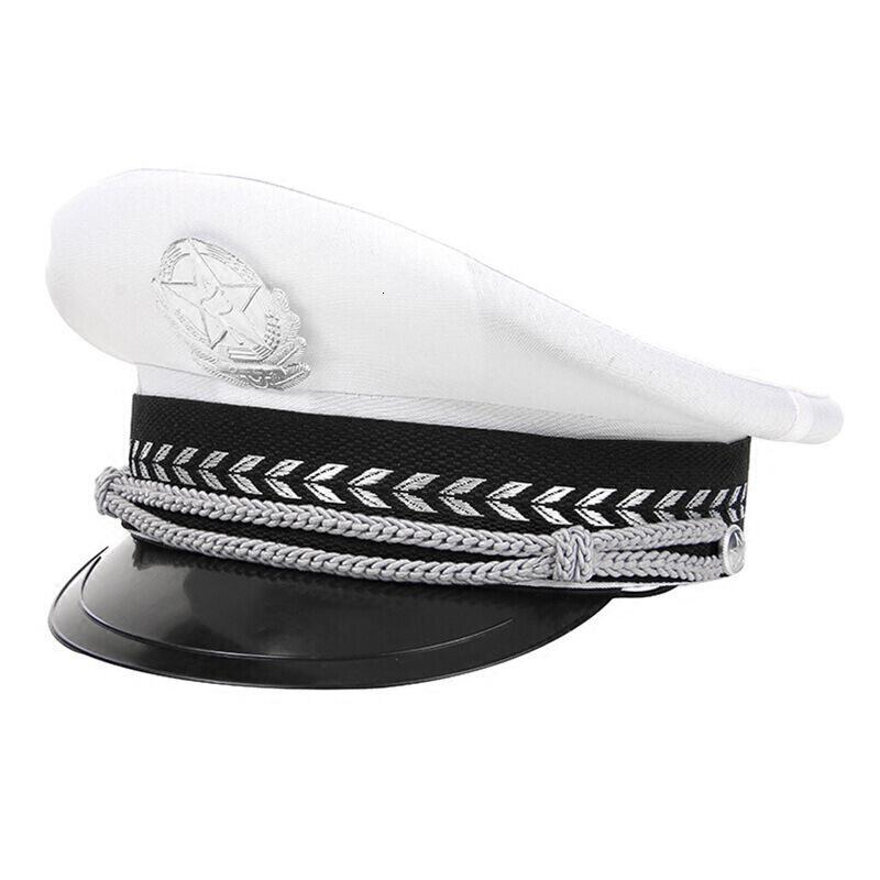 迪鲁奥diluao儿童警察帽子小孩交青少年表演帽保安帽子扮演帽子