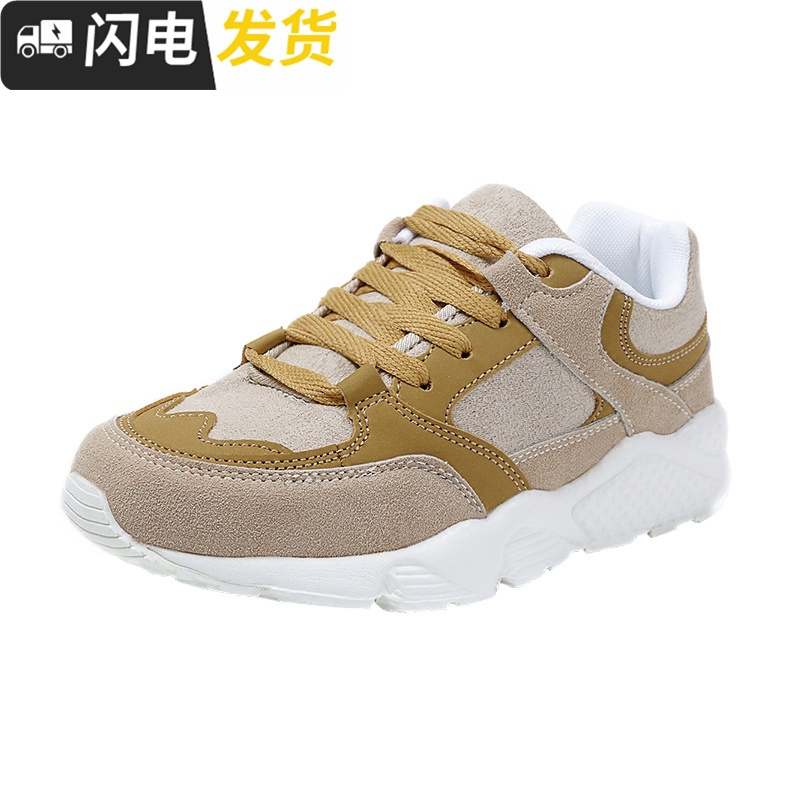 冬季加绒鞋子女2022新款运动鞋女韩版ulzzang原宿百搭学生跑步鞋启如休闲鞋休闲鞋