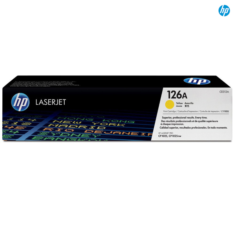 惠普（HP） 黄色墨盒 CE312A 126A (单位：盒）