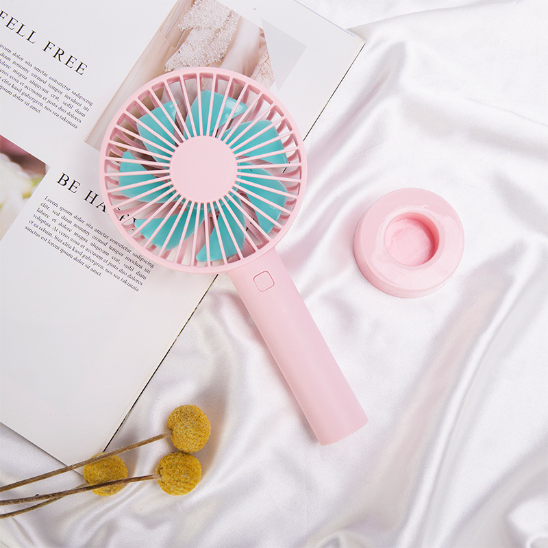 小电风扇手持迷你usb充电新款创意便携卡通学生桌面定制礼品1200毫安