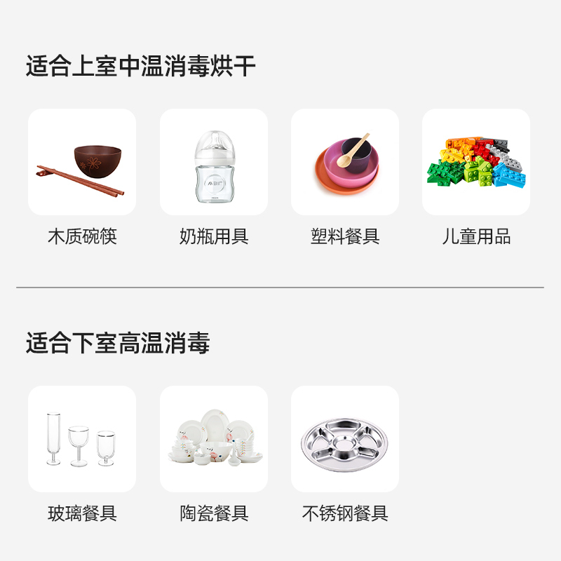 星星(XINGX)/星星优品 消毒柜 家用立式厨房碗筷臭氧高温消毒柜 ZTD-108A
