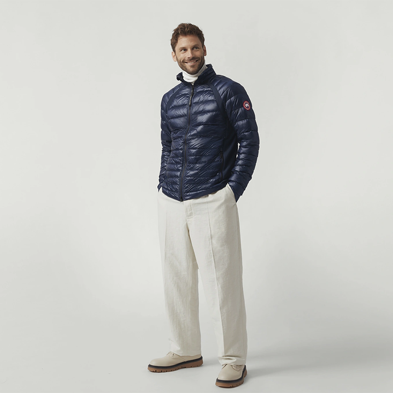 加拿大鹅canadagoose男士hybridgelitetech保暖防风羽绒夹克2714m视频