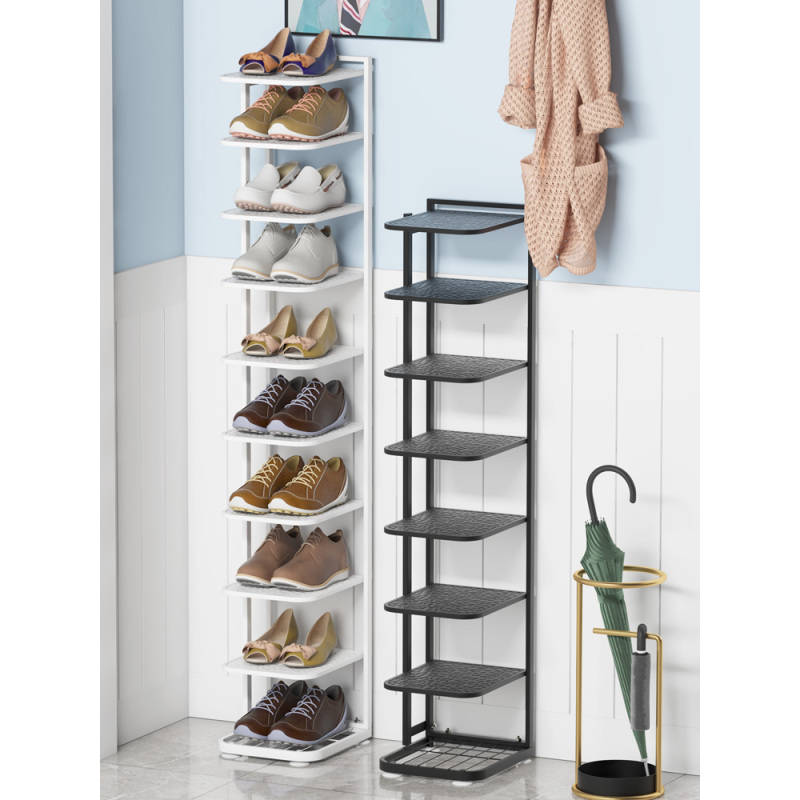 鞋架子简易门口好看家用多层防尘鞋柜宿舍小窄卧室收纳鞋架经济型