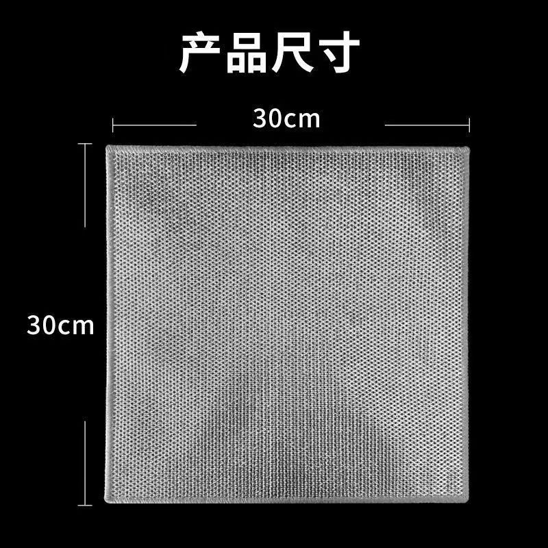 钢丝抹布洗碗布 30*30cm 条高清大图