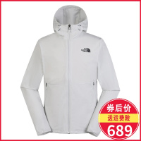 2020春季新品TheNorthFace北面皮肤衣男户外休闲透气外套运动风衣46KT