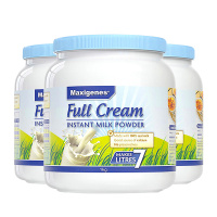 Maxigenes美可卓蓝胖子全脂成人奶粉 1kg/罐装*3件装3岁以上 进口奶粉 学生奶粉 澳大利亚进口