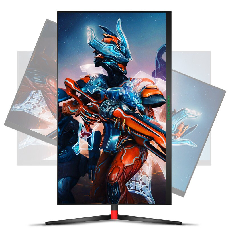 泰坦军团27英寸 IPS技术 快速液晶屏 240Hz 1ms响应 旋转升降底座 带背光灯效 电竞小金刚 电脑显示器 T27FH