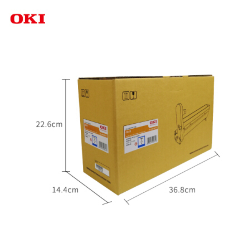 OKI(OKI) C610 青色硒鼓 打印机 青色硒鼓 原厂耗材 单只装