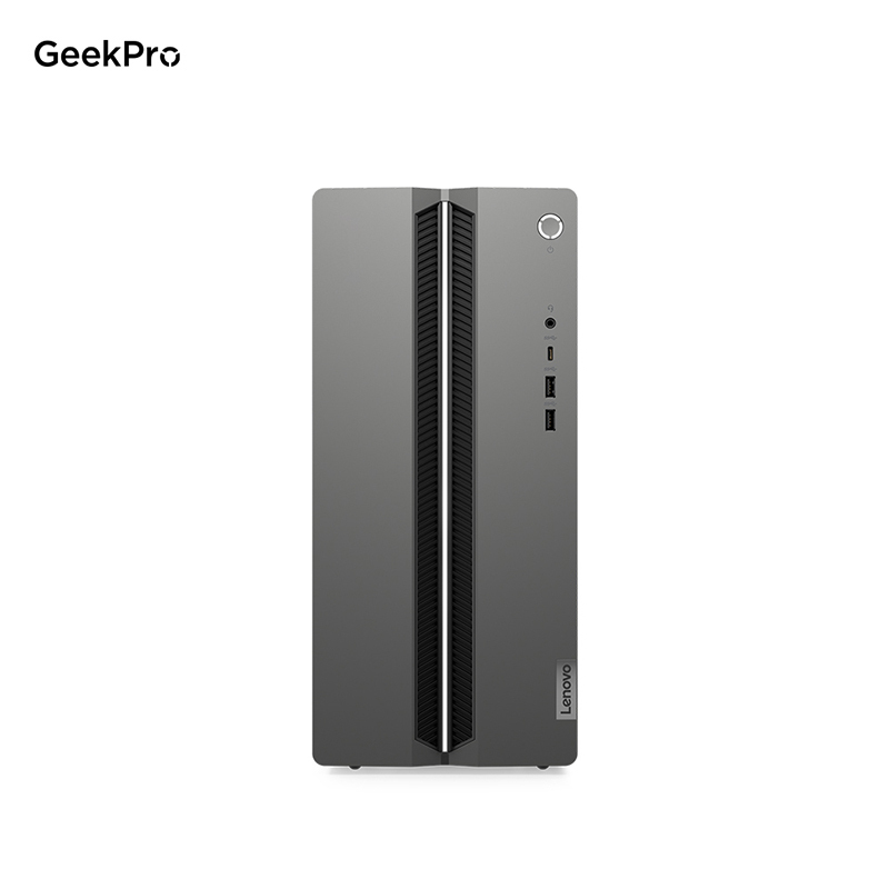 [游戏办公双全]联想GeekPro高性能台机 14代英特尔酷睿i5-14400(F) 16G 1TSSD RTX4060Ti 8G独显 W11 官方标配高清大图