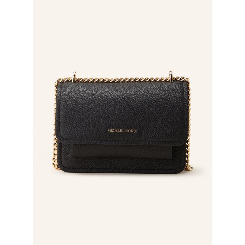 迈克·科尔斯(MICHAEL KORS)女士真皮磁扣单肩斜挎包多功能手机袋高清大图