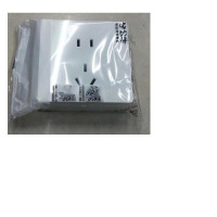 公牛明装开关插座五孔10A 5个装