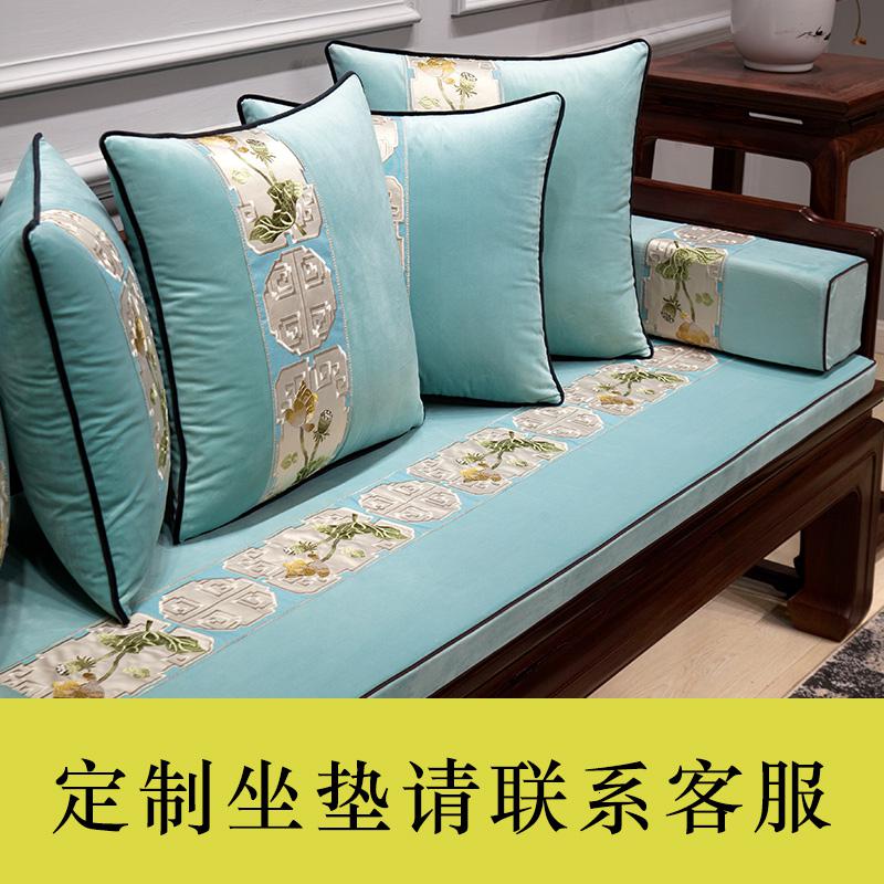 家柏饰(CORATED)中式客厅沙发抱枕靠垫118新中式靠枕中国风轻奢枕套北欧大靠背高清大图