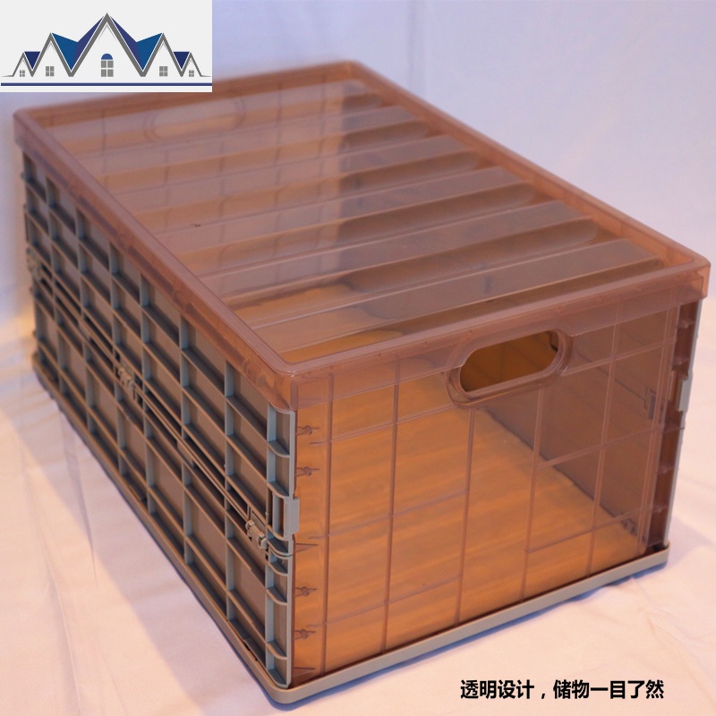 装书收纳箱子可折叠书箱教室用高中学生放书书本整理箱塑料储蓄箱 三维工匠高清大图