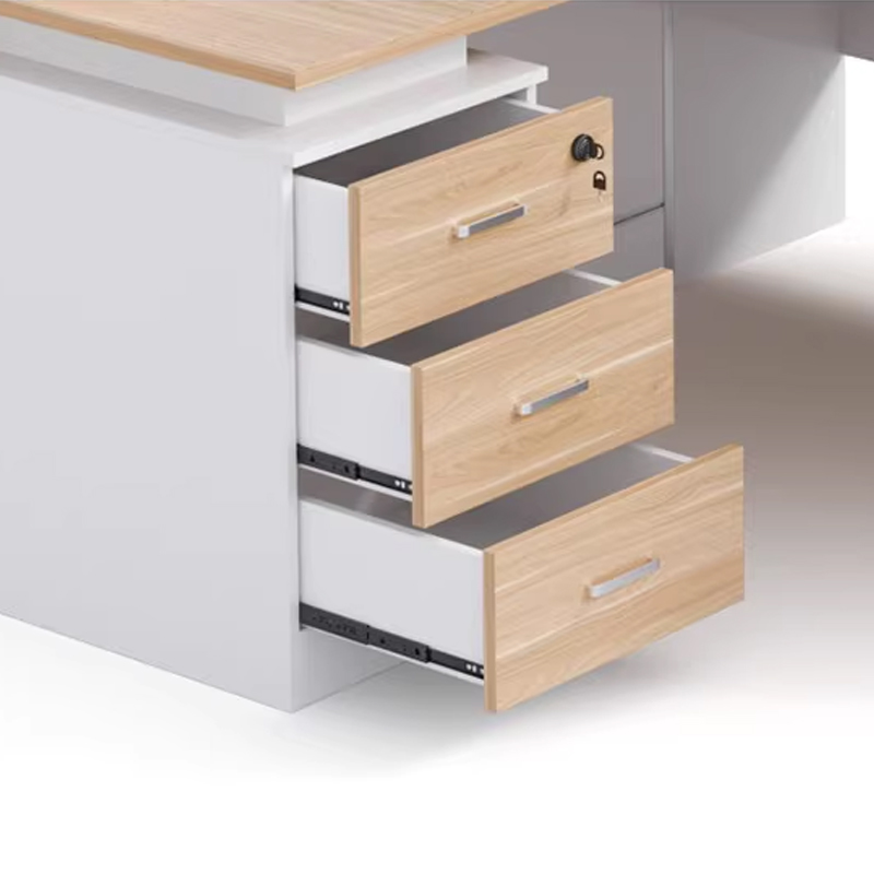 中豫鑫泽 ZYXZ5031405 职员桌屏风工位职员办公桌 对坐双人位含柜高清大图