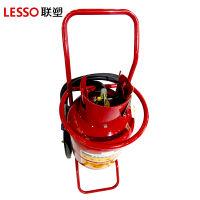 联塑30KG推车式干粉灭火器消防器材3C认证店用加油站仓库机场户外救援工具