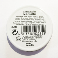 贺本清(Herbacin)德国小甘菊玫瑰经典护手霜20ml圆罐(护手霜,滋润保湿,预防干裂)