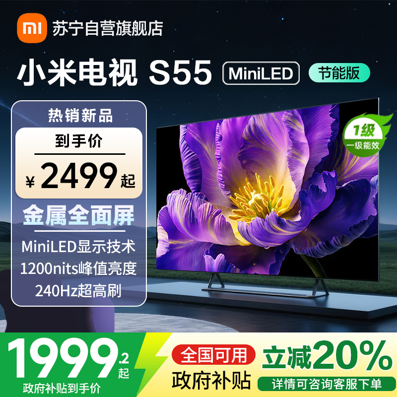 小米电视S 55 MiniLED节能版L55MA-SPL
