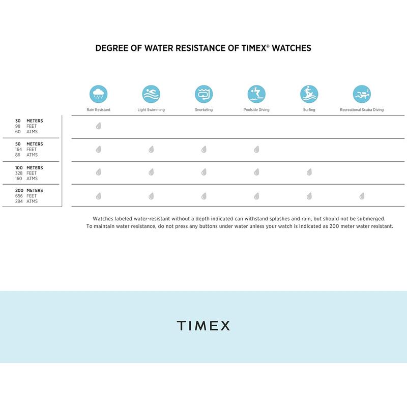 天美时(Timex)男士石英表40mm黑带灰盘轻便耐用防水表高清大图