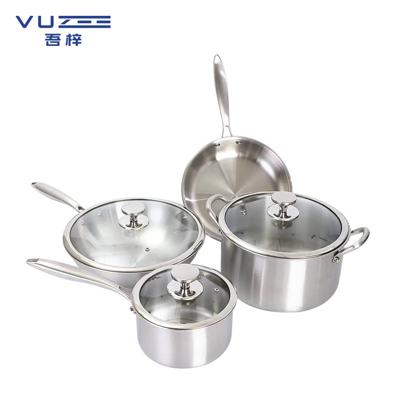 吾梓 锅具套装 四件套 套高清大图