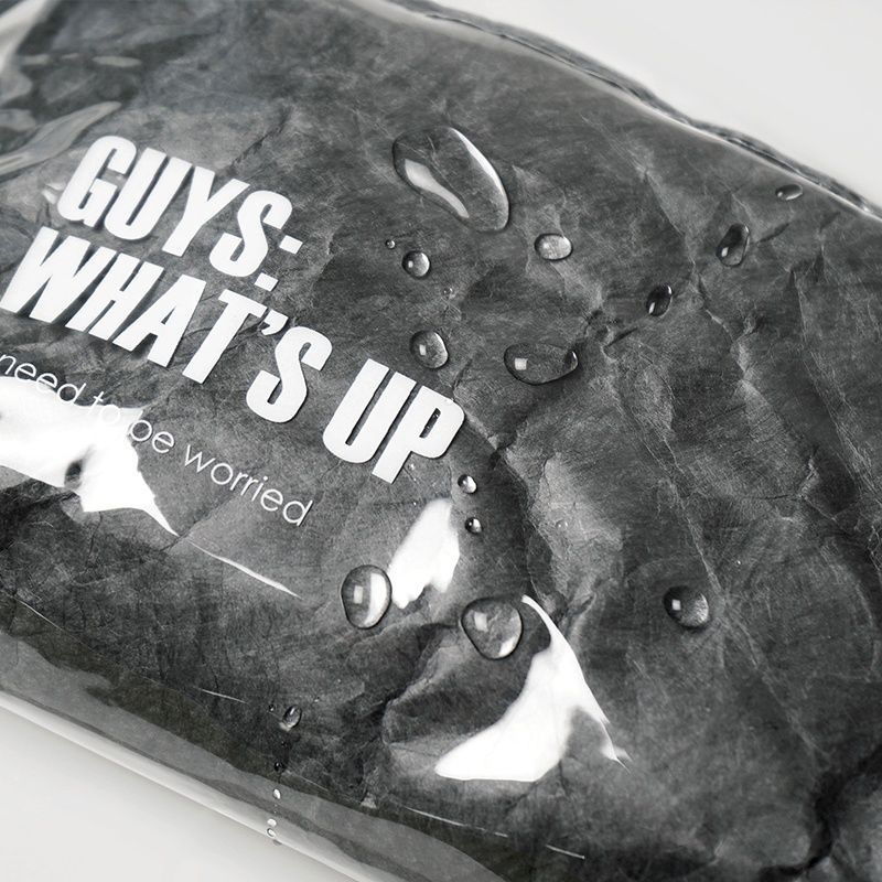 简约杜邦纸pvc学生笔袋男女文具防水收纳袋大容量