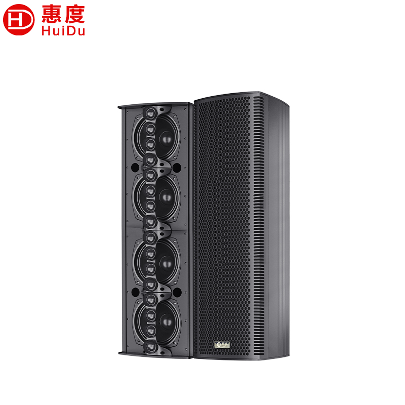 惠度(HuiDu)X-616专业会议全频音柱酒店背景音乐多功能展厅大型会议室音柱音箱壁吊挂会议教学报告厅音柱3只高清大图