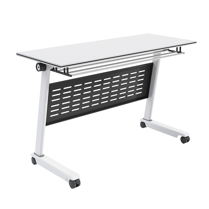 戴劲 折叠桌可移动拼接多功能长条桌培训会议桌双人桌 1400*600*750高清大图