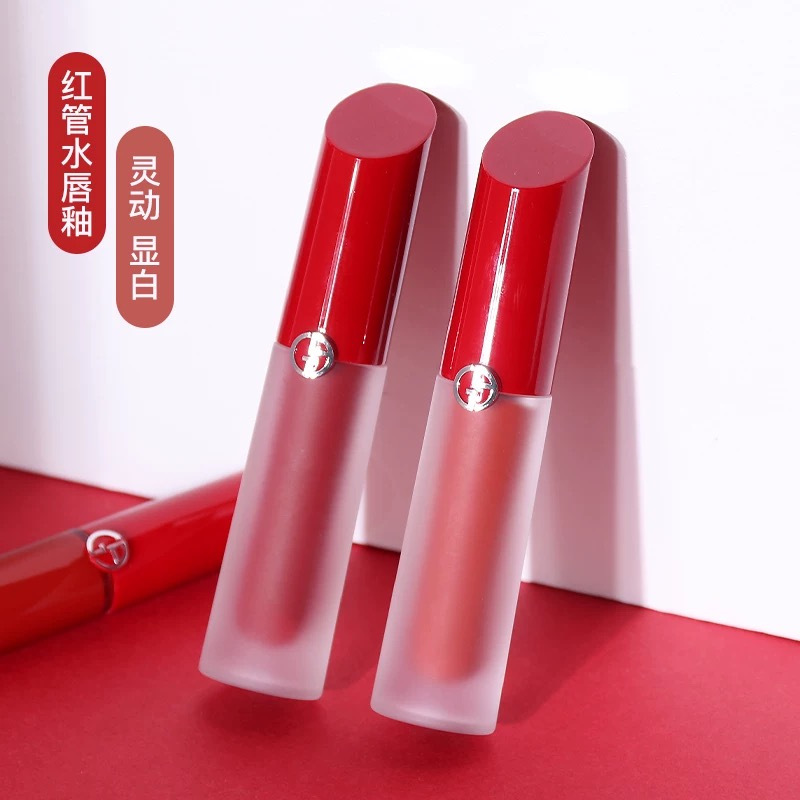 ARMANI阿玛尼水光唇釉10# 满溢红桑 [日期25年08月]浓郁牛血色提亮肤色不拔干秋冬气质