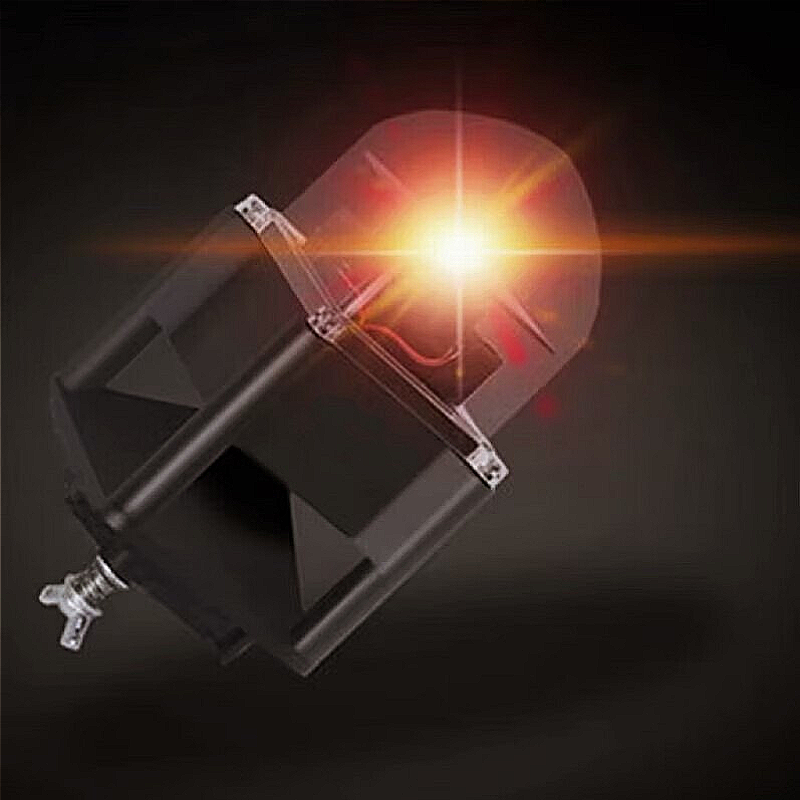蓉益驰 RYC5707A DC12V 30w IP65 120/min LED 太阳能警示灯 (计价单位:盏) 黑色高清大图