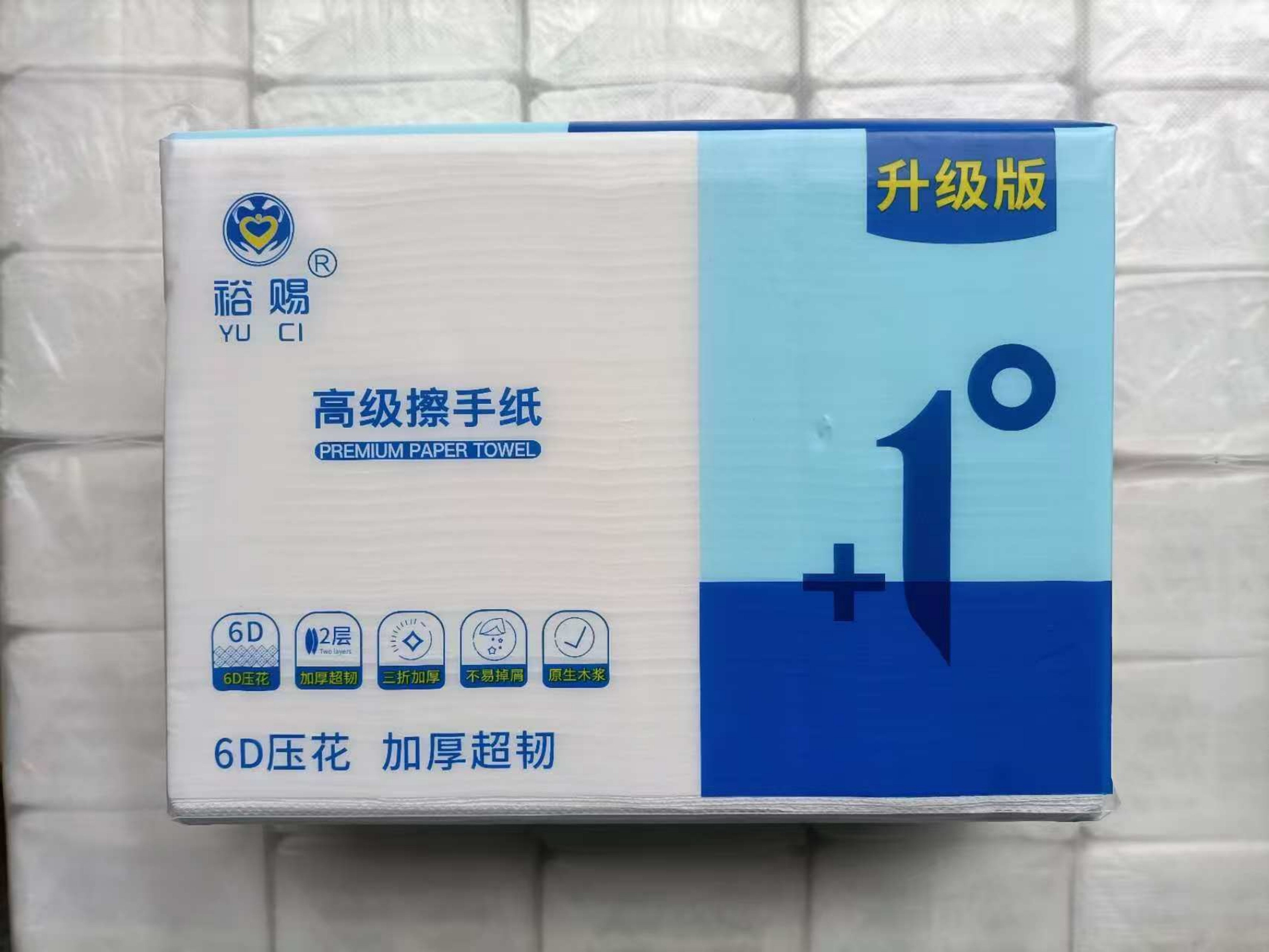 260张裕赐加韧超厚擦手纸
