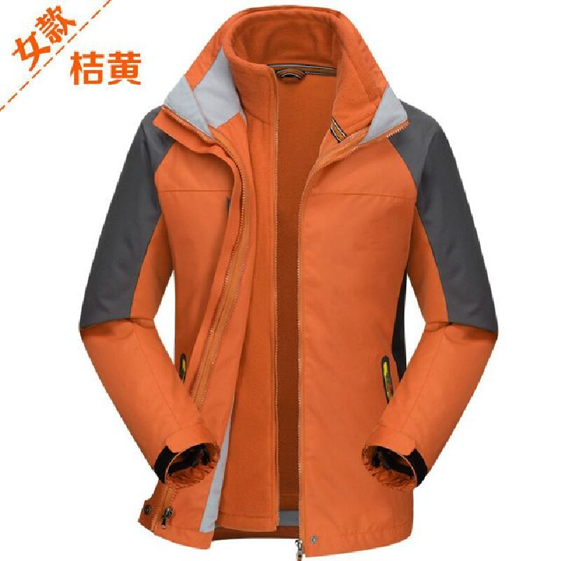 冬季新款三合一防水防风冲锋衣男女同款