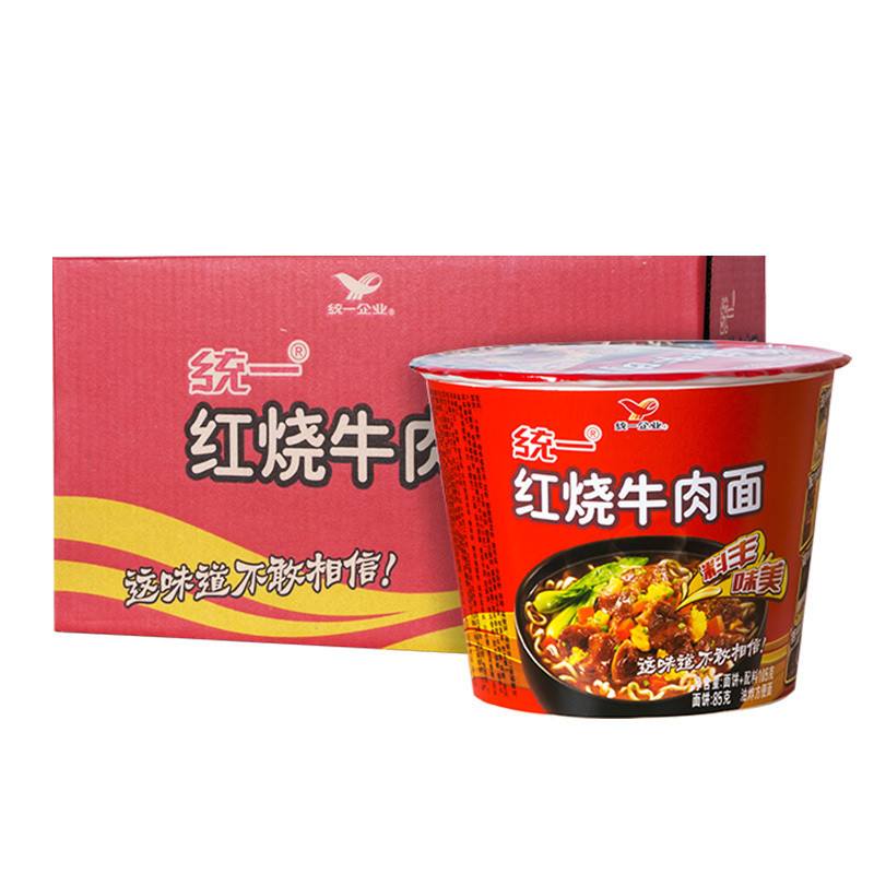 统一红烧牛肉面85g